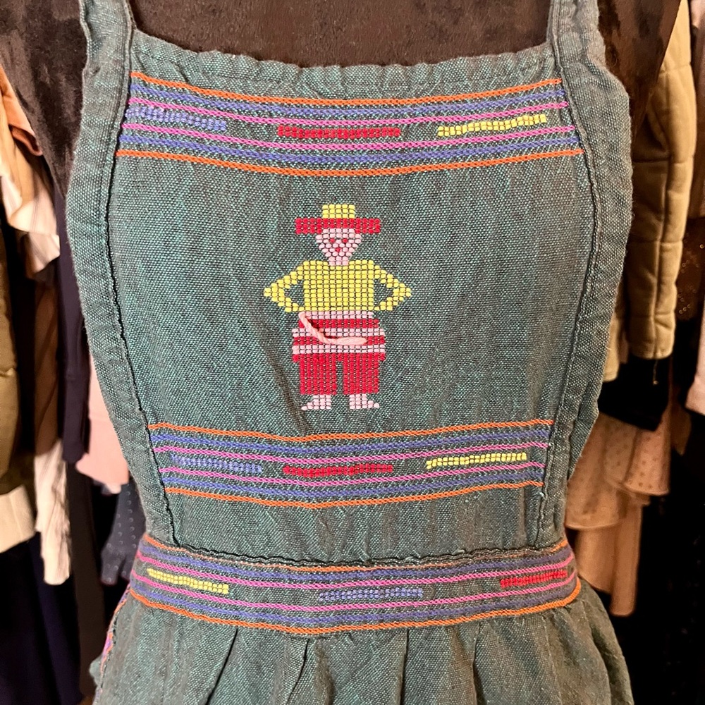 Vintage Hand Stitched Apron